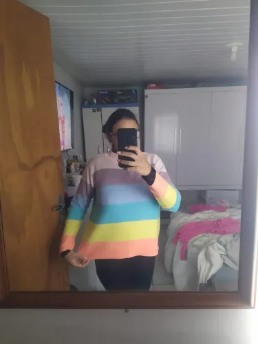 Blusas de tricô 