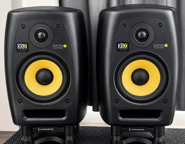 Monitor De Estúdio Ativo Krk Vxt6 Par Não É Rockit!