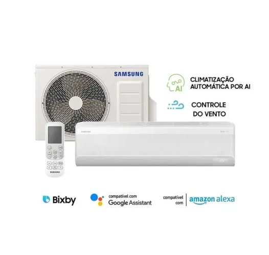 Ar condicionado split inverter 1800 BTUs Samsung - novo na caixa