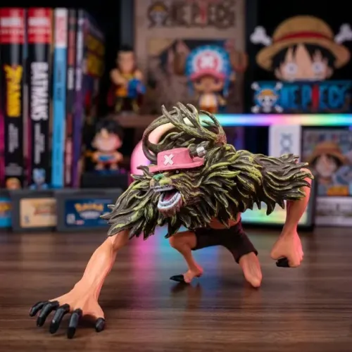 Action Figure Tony Tony Chopper Monster - One Piece - 14 cm - Estátua - Colecionável