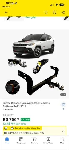 Reboque jeep