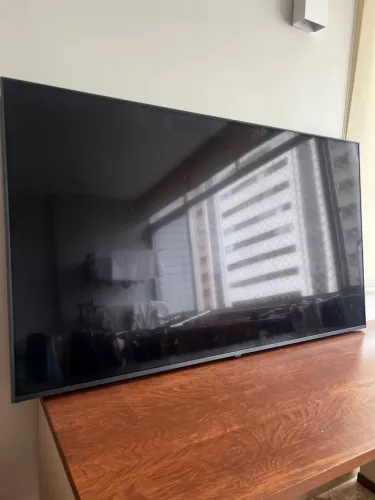 TV LG 55 4K Smart - com som e sem imagem- Ideal para conserto ou retirada de peças
