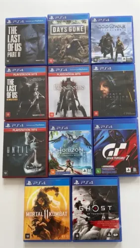 Jogos de Playstation 4 (NOVOS E LACRADOS) Valores na Descrição
