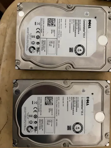 2x HD 4TB SATA Seagate Constellation ES.3 Testado 8TB