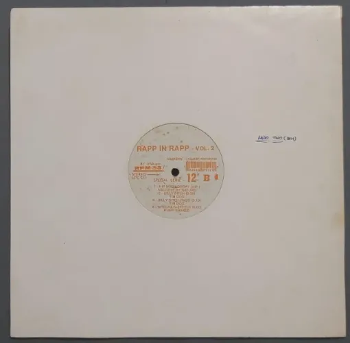 Disco de Vinil LP Rapp In Rapp 2 (importado)