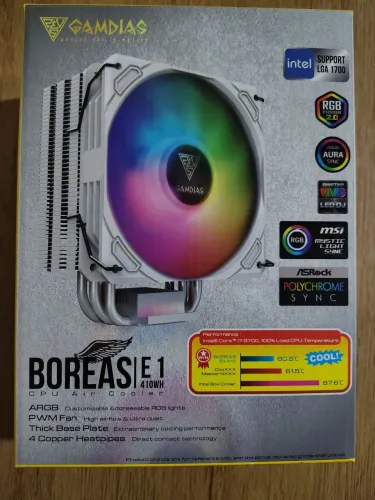 air cooler gamdias boreas e1 410w (aberto mas nunca usado)