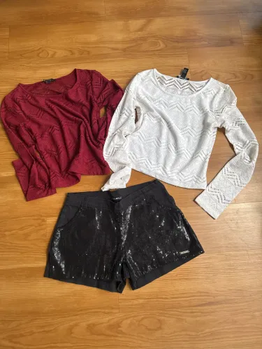 Desapego blusas Forever 21 e shorts