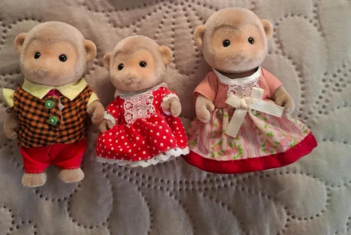 Sylvanian Família dos macacos