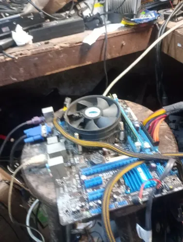 Placa mae e processador
