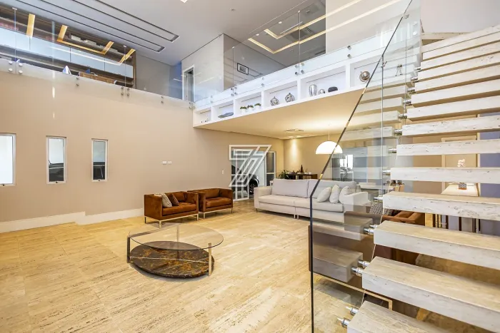Residência moderna, 5suítes, com 377m² construídos e terreno com 414m², ao lado do Jardim 