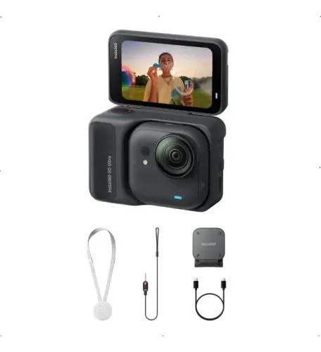 Camera Insta360 Go Ultra 4k Standard Bundle Preta - IMPERDIVEL