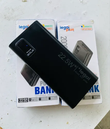 Carregador Portátil 20000mah Novo Entrega Grátis 