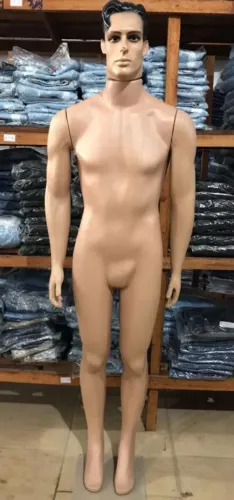 Manequim de Plástico Bege Feminino e Masculino