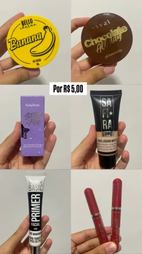 MAQUIAGEM NA PROMOÇÃO/ R$ 5,0 e 3,0 