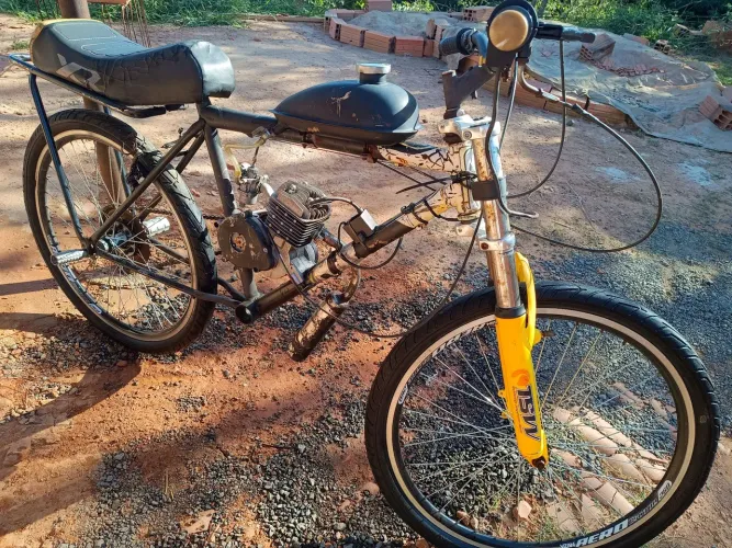 Bicicleta motorizada 80cc