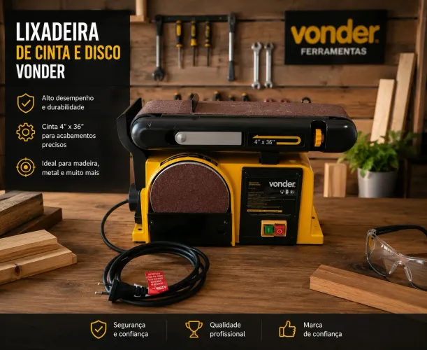 Lixadeira Combinada