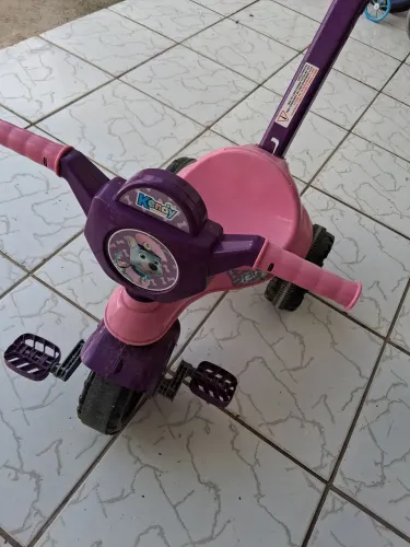 Velocípede rosa