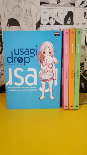 Mangá Usagi Drop 1 ao 4