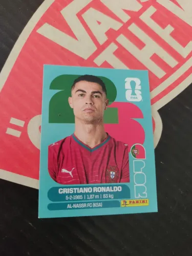 Figurinha Cristiano Ronaldo copa 2026
