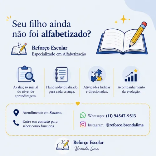 Reforço Escolar em Suzano