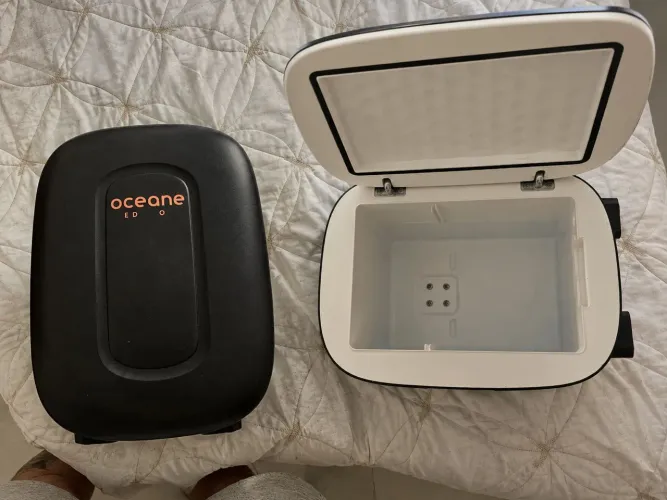 mini geladeira oceane 4 litros bivolt