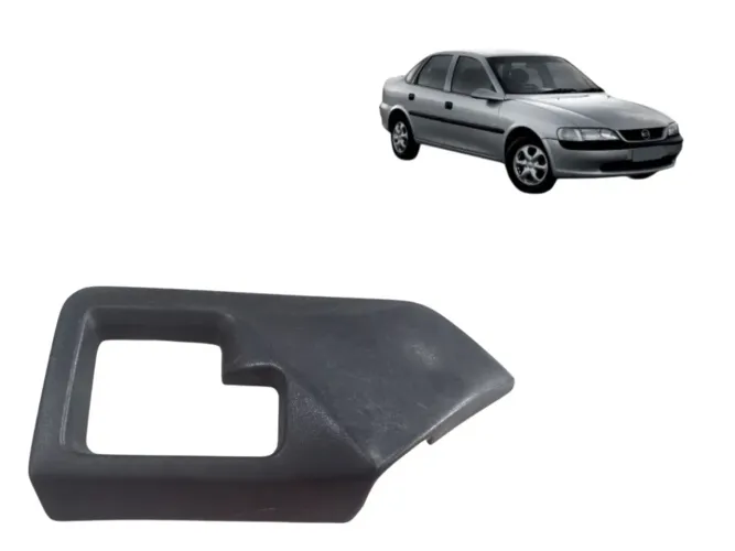 Moldura Macaneta Interna Lado Direito Vectra 1994 1996 Preto Dianteira