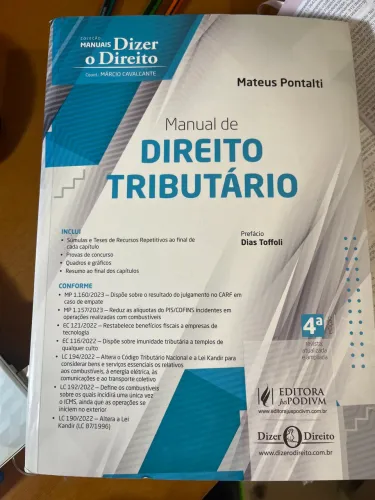 Manual de direito tributário 