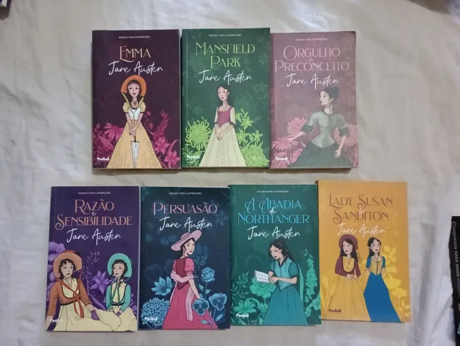 Livros Jane Austen Coleção Completa Editora Penkall
