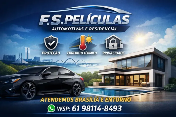 Instalação película automotiva e residencial