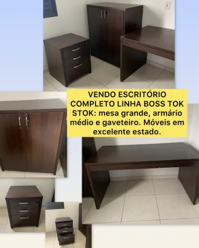 Vendo móveis de escritório TOK STOK