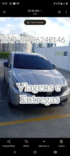 Viagens e entregas 