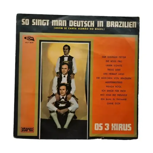 DISCO LP " OS 3 XIRUS " DESCONTO, FRETE A COMBINAR OU RETIRAR EM MÃOS (CURITIBA)