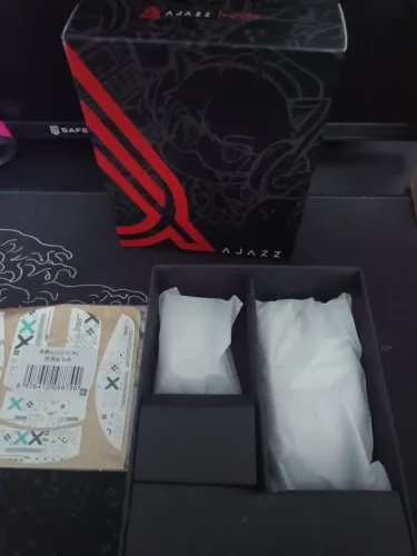 Mouse ajazz aj139 V2 branco novo na caixa