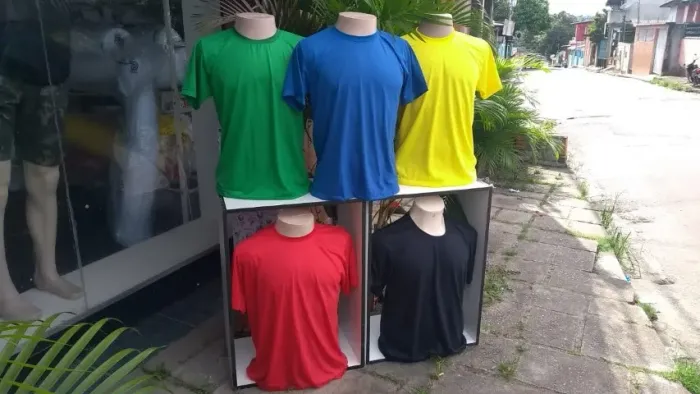 CAMISA POLIESTER CORES