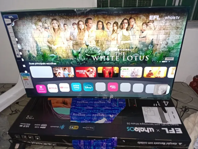 Smart TV 43 Na Garantia Nova *91 zap. 