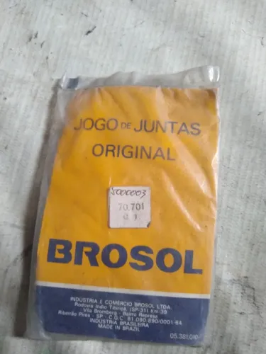Kit Junta Carburador c/ Baquelite Fiat 147