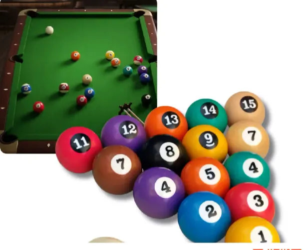 JOGO DE BOLAS NUMERADAS 15 BOLAS
