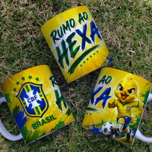 Caneca Personalizada Brasil 26 Hexa