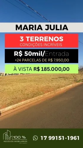 50 MIL DE ENTRADA + 24 PARCELAS ULTIMOS 3 LOTES NESSAS CONDIÇOES 253 METROS