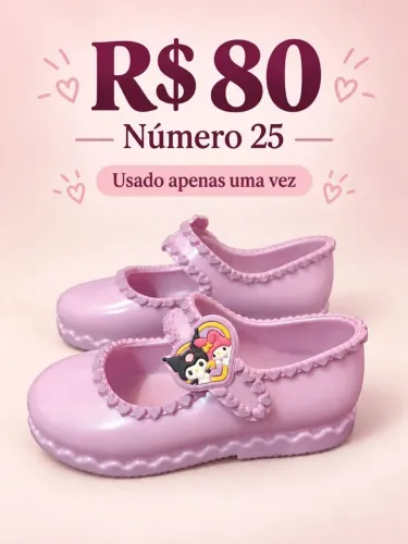 Melissa infantil sapatinho n.25