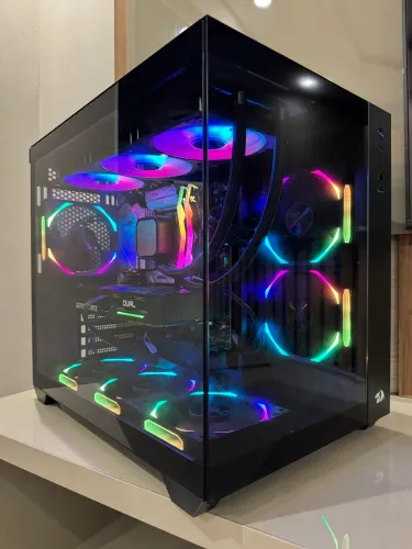 PC Gamer Core i9-14900KF + RTX 5060Ti com garantia - Em até 18x