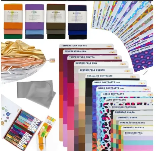 Kit premium de coloração pessoal ATELIÊ DAS CORES