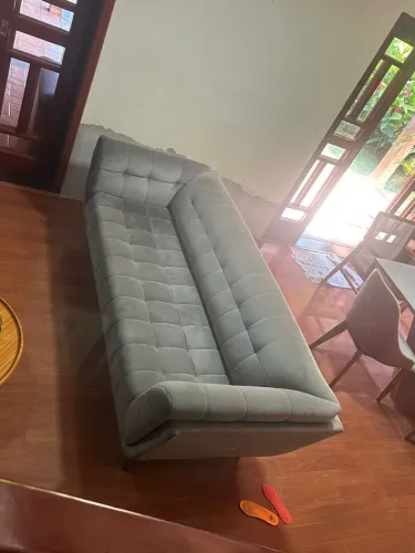 Vendo sofá cinza 