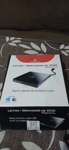 Leitor e gravador dvd