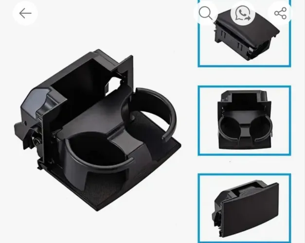 Porta copo da frontier Nissan 2008 a 2016