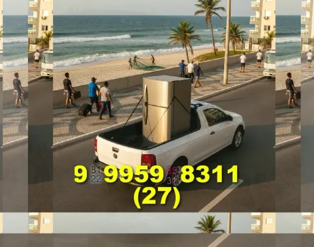 frete em carro aberto para mudança nos bairros jardim américa e ibes, ligue agora!