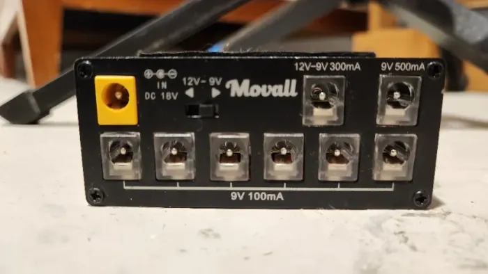 Fonte Pedais Movall Micro Power Supply