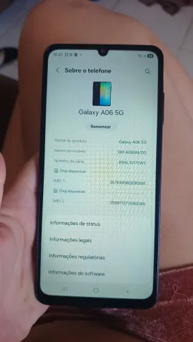 Vendo celular a06 128 gigas 5g