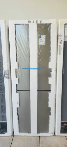 Geladeira Electrolux Frost Free Inverter 490L Efficient AutoSense Inverse Inox Look (IB7S)