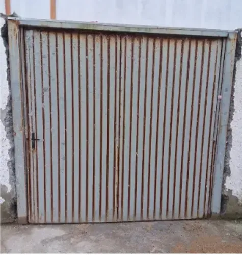 Vendo portão de ferro de garagem basculante 